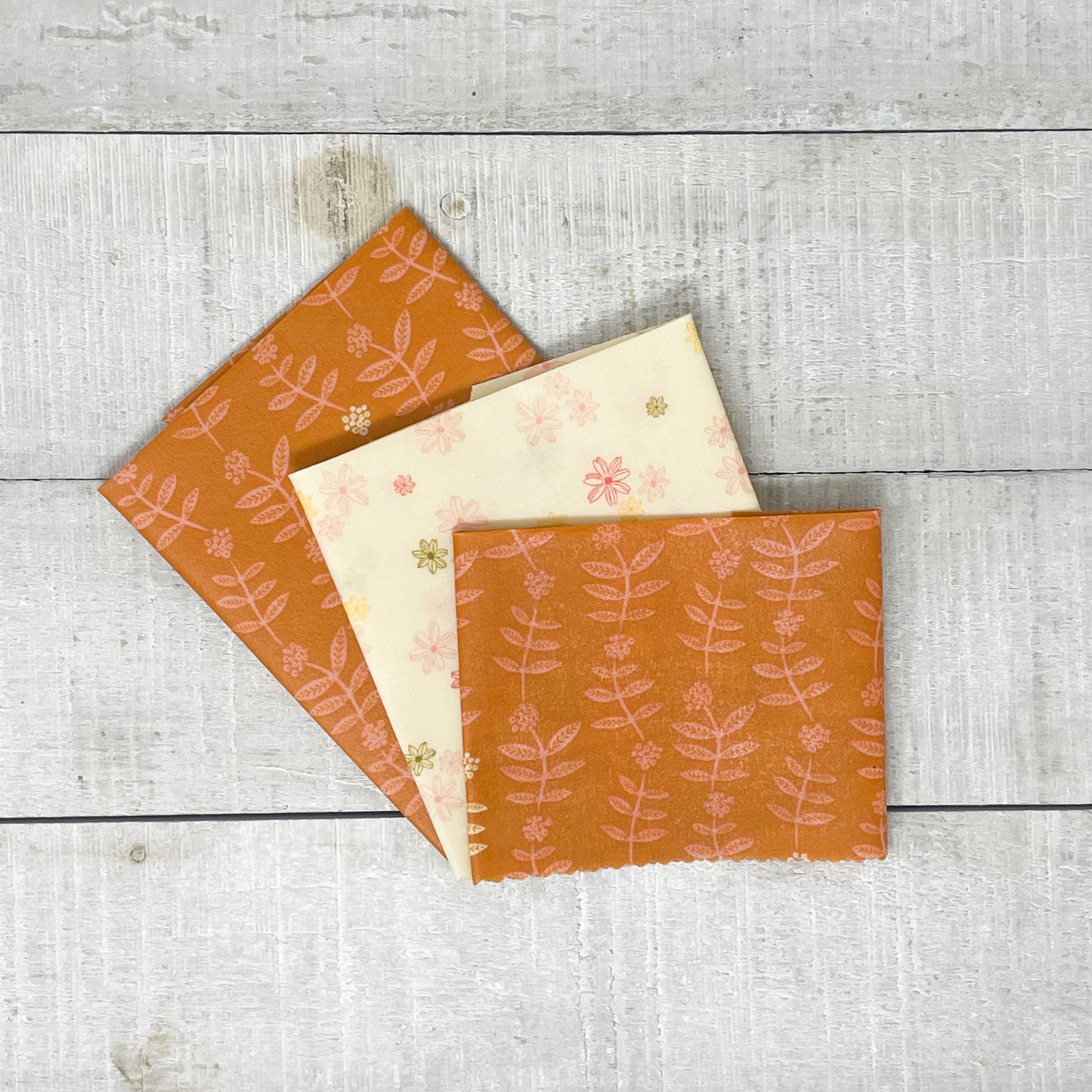 Beeswax Wraps Multipack - Orange Foliage