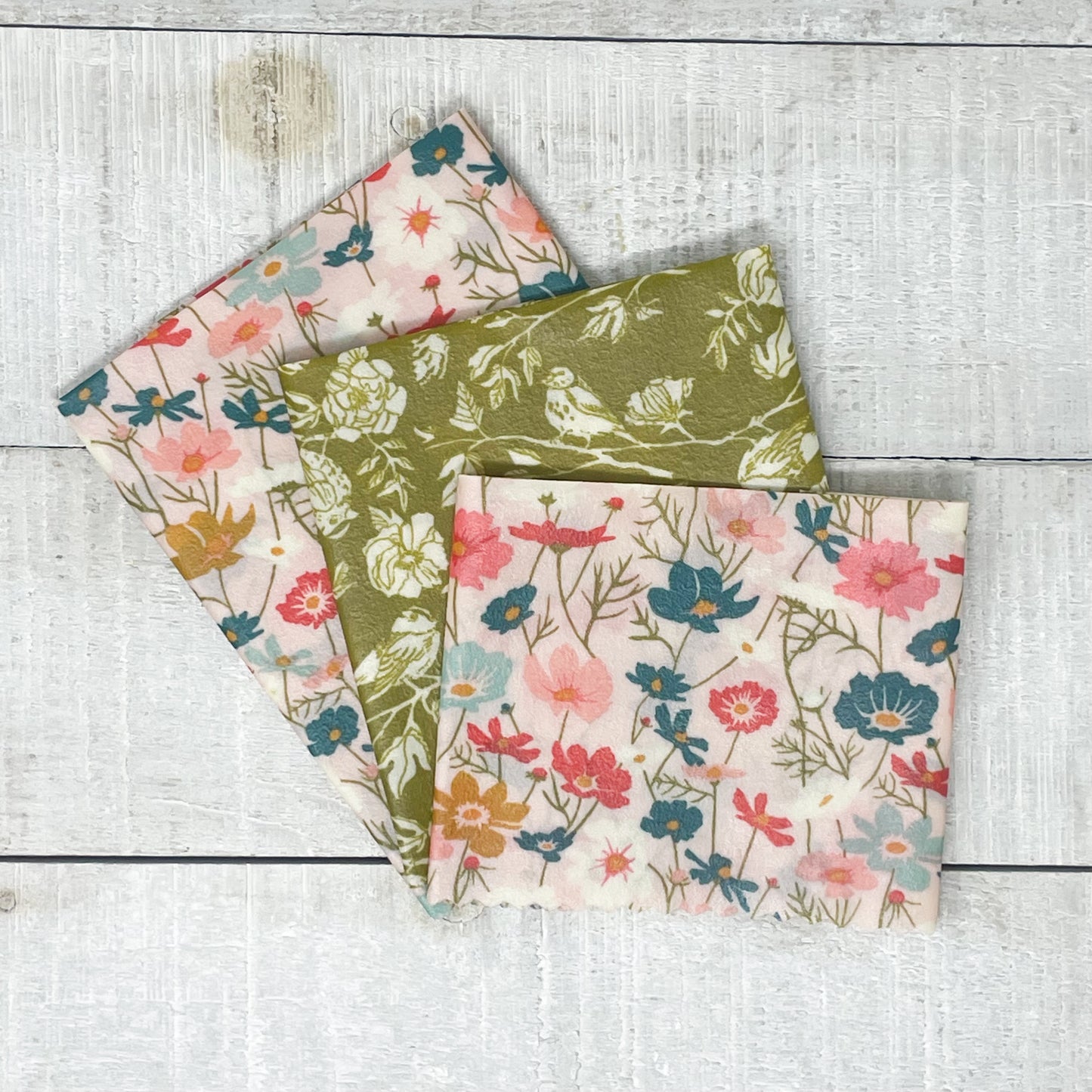 Beeswax Wraps Multipack - Pink Spring