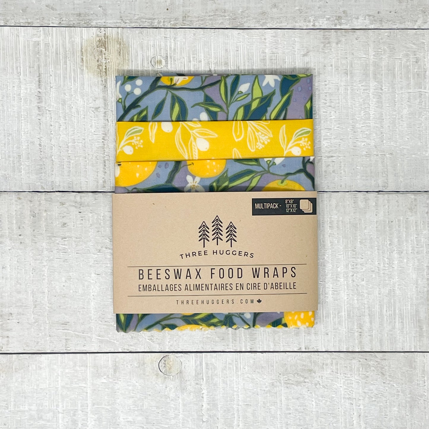 Beeswax Wraps Multipack - Lemon Tree