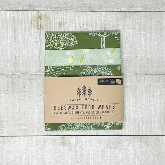 Beeswax Wraps Multipack - Olive Grove