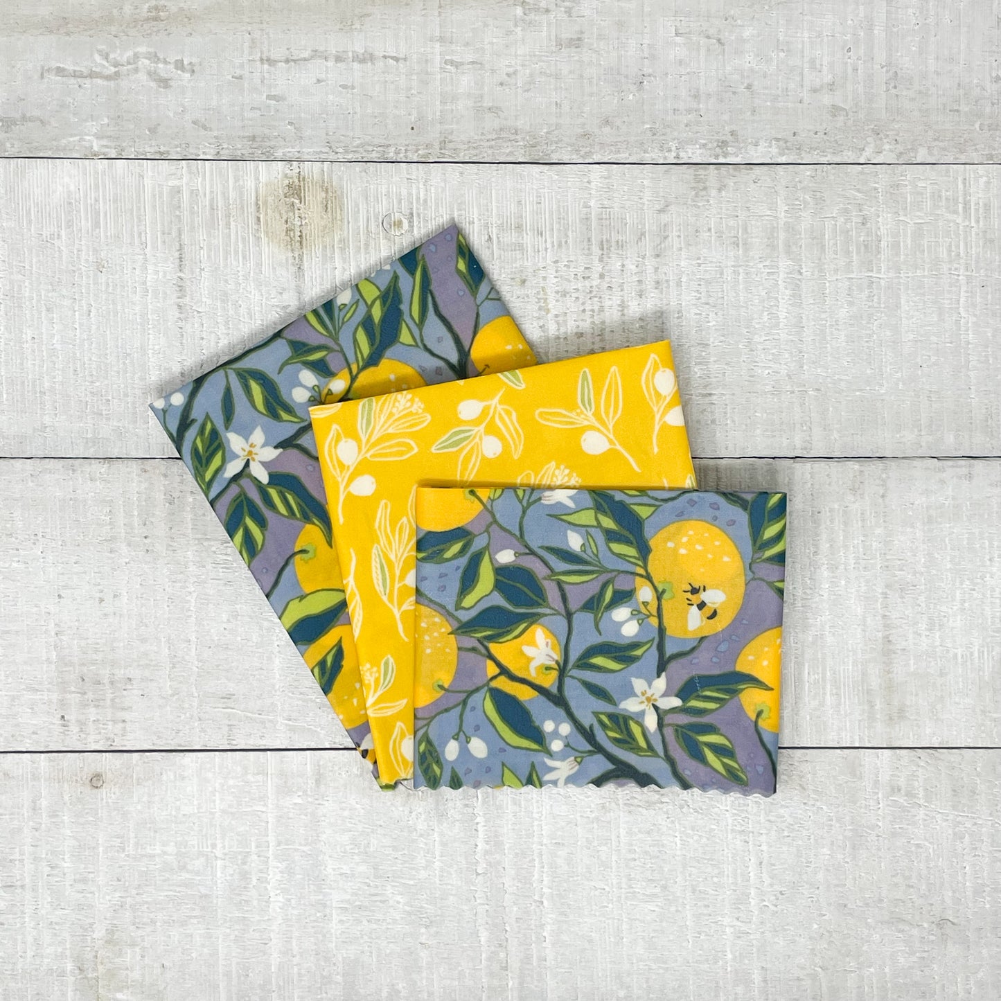 Beeswax Wraps Multipack - Lemon Tree