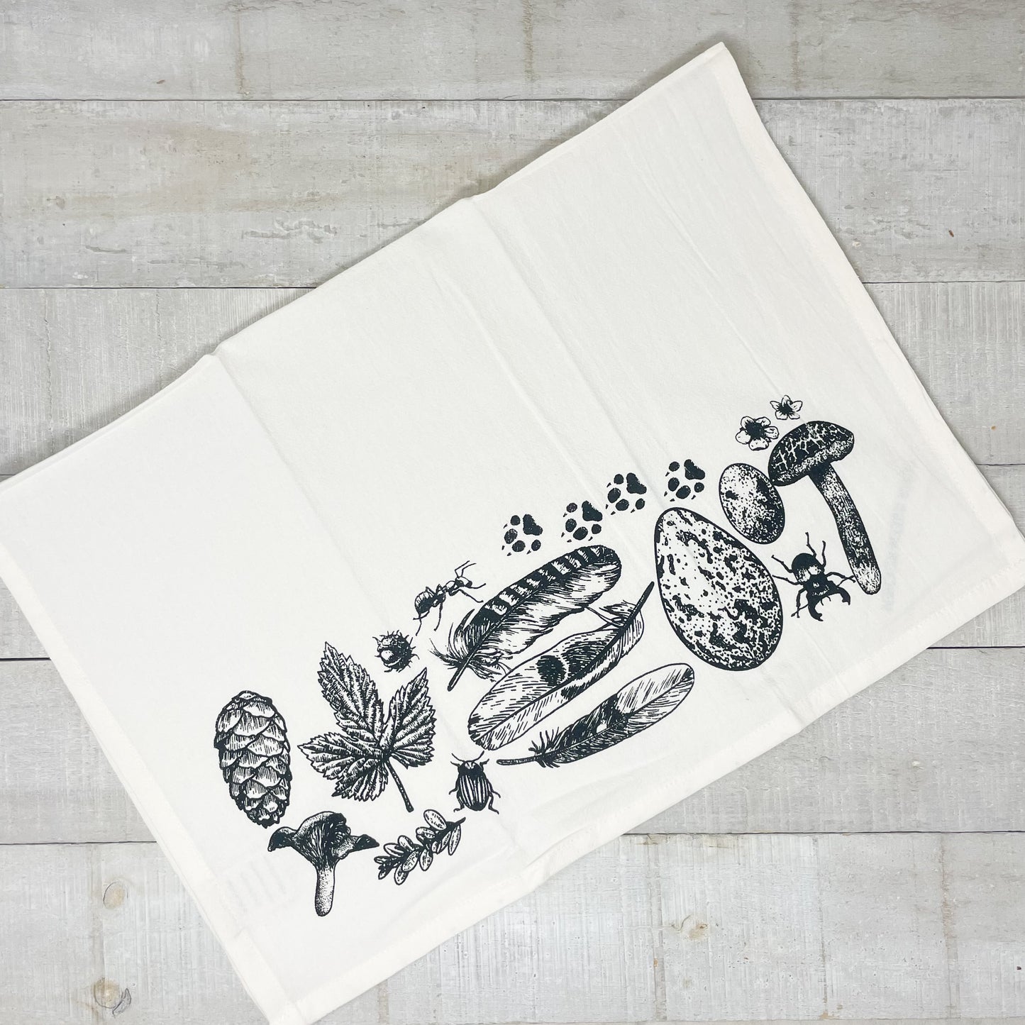 Tea Towel - Woodland