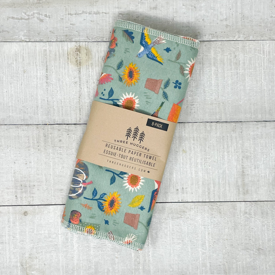 Reusable Paper Towels – Three Huggers