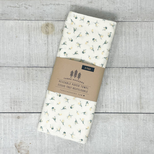 Reusable Paper Towels - Vintage Rose