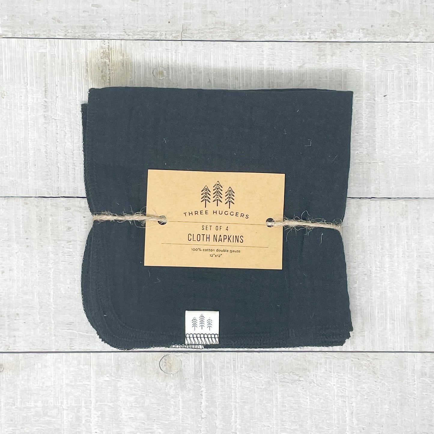 Cloth Napkins - Black