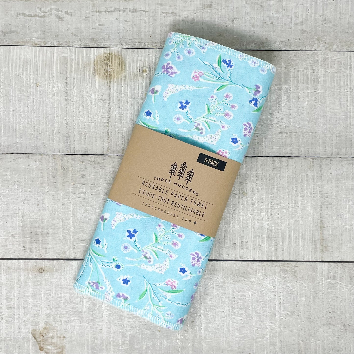 ***SECONDS SALE*** Reusable Paper Towels - Blue Floral