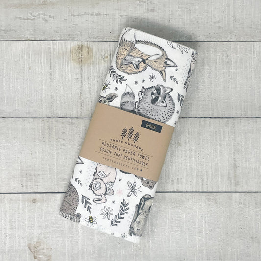 Reusable Paper Towels - Forest Friends