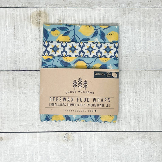 Beeswax Wraps Multipack - Lemon Tree