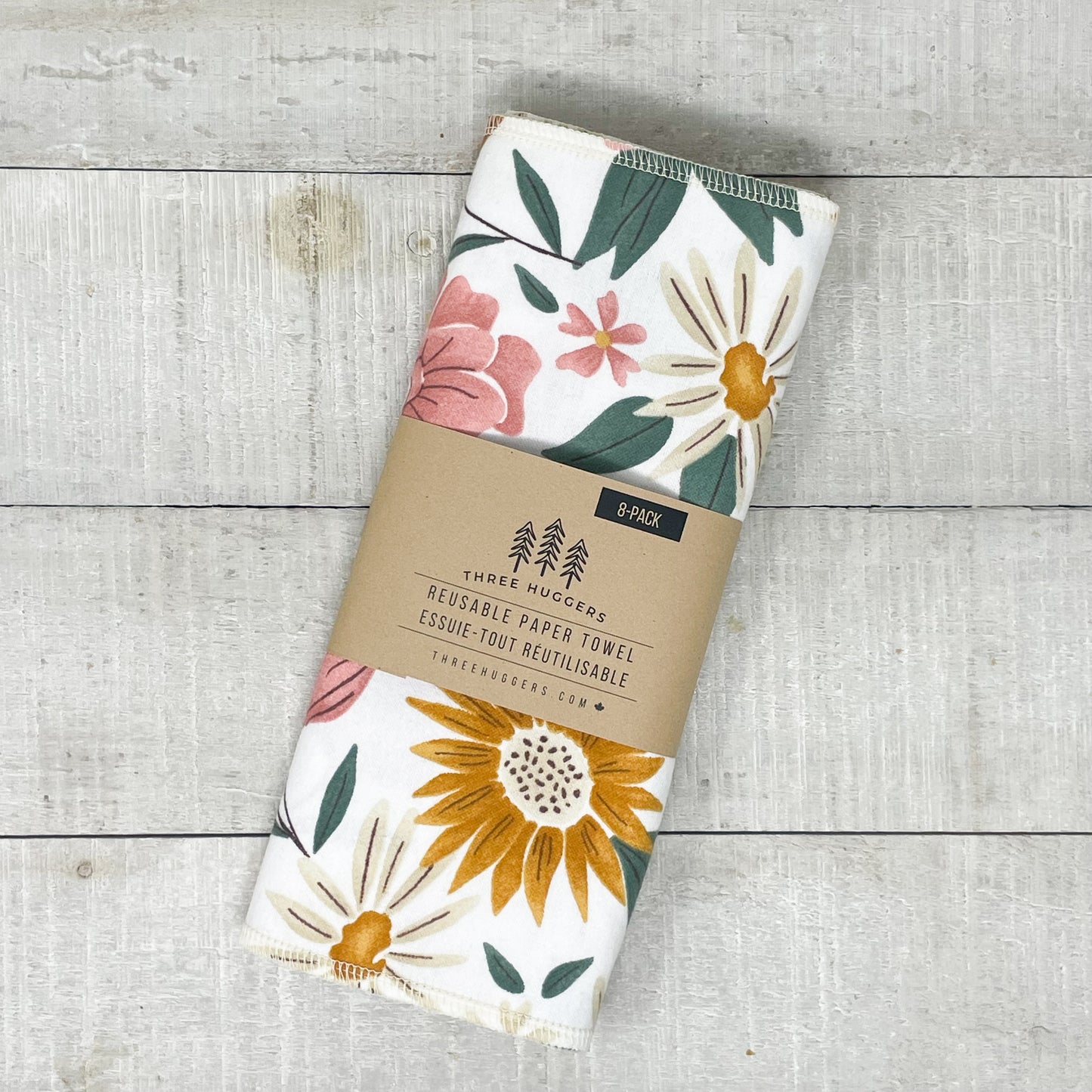 Reusable Paper Towels - Floral