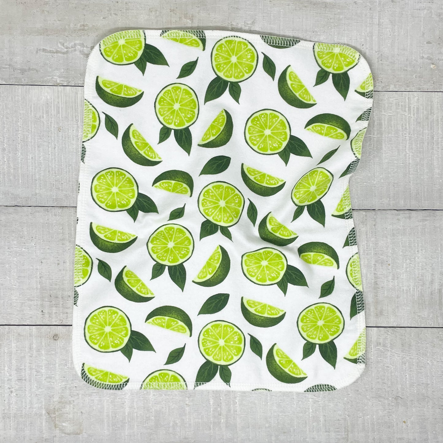 Reusable Paper Towels - Limes