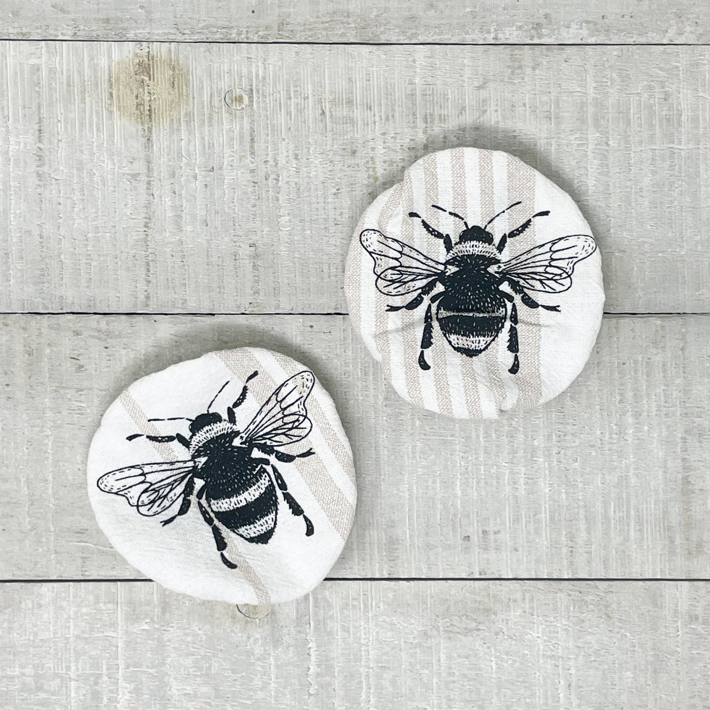 Jar Covers (2) - Bee