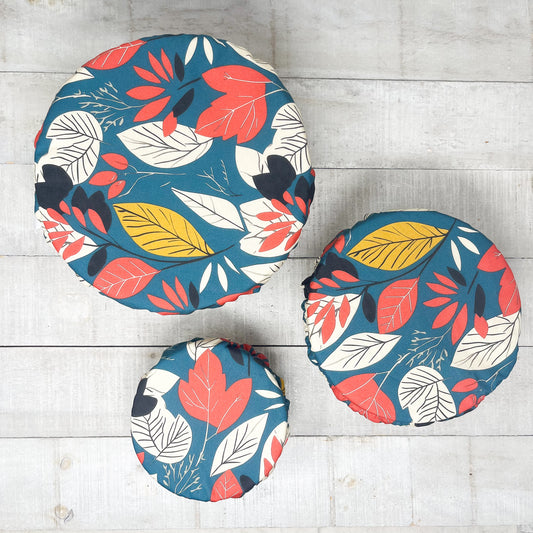 Bowl Cover Set (3) - Autumn Leaves