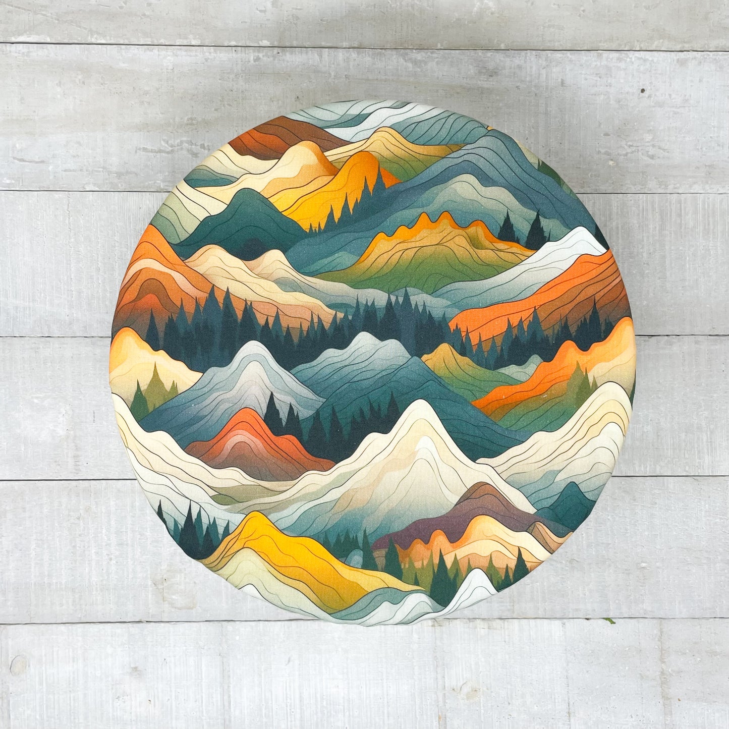 XL Bowl Cover - Mountains