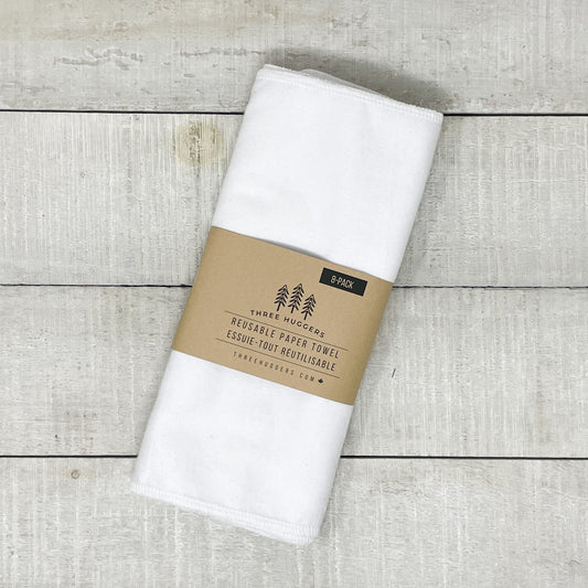 Reusable Paper Towels - White